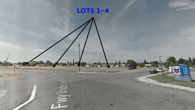A google map showing the location of a parking lot.